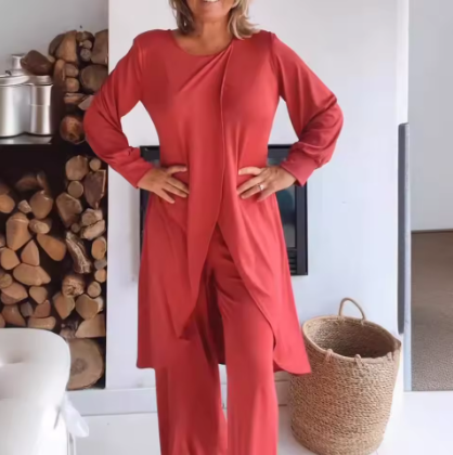 LUNA | Elegante conjunto de dos piezas con comodidad diaria y estilo versátil