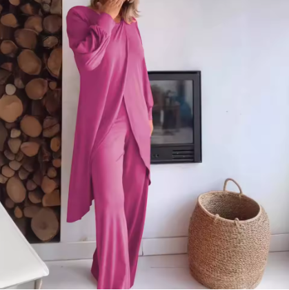 LUNA | Elegante conjunto de dos piezas con comodidad diaria y estilo versátil