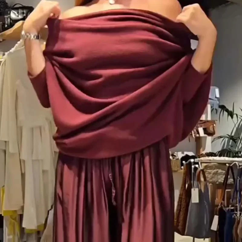 Gala – Elegante conjunto con hombros descubiertos