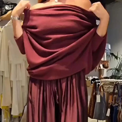 Gala – Elegante conjunto con hombros descubiertos