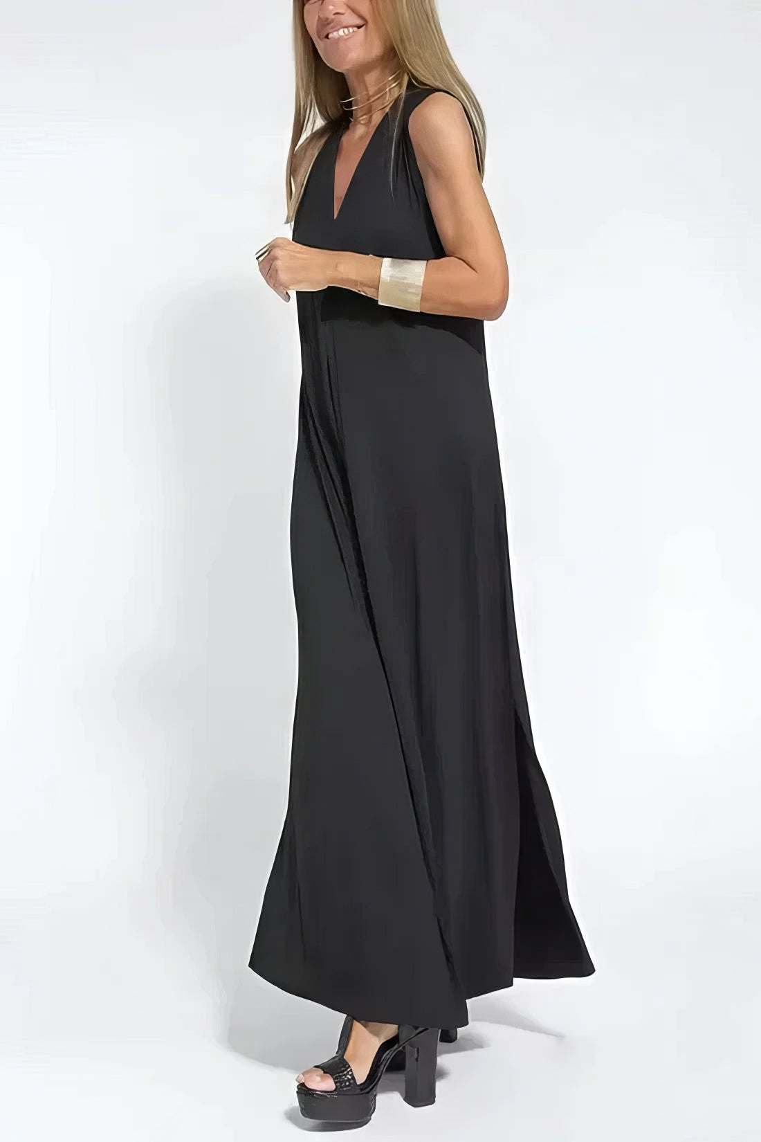 Elisenda | Elegante vestido largo con cárdigan a juego